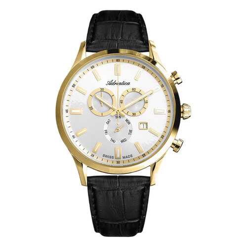 Наручные часы кварцевые мужские Adriatica A8150.1213CH в Black Star Wear
