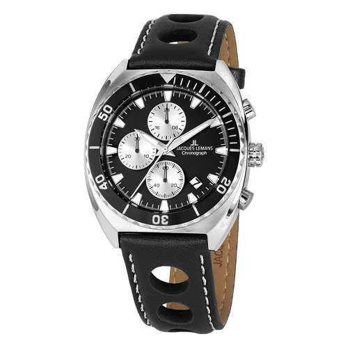 Наручные часы кварцевые мужские Jacques Lemans 1-2041A в Black Star Wear