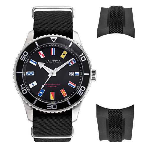 Наручные часы кварцевые мужские Nautica NAPPBF910 в Black Star Wear
