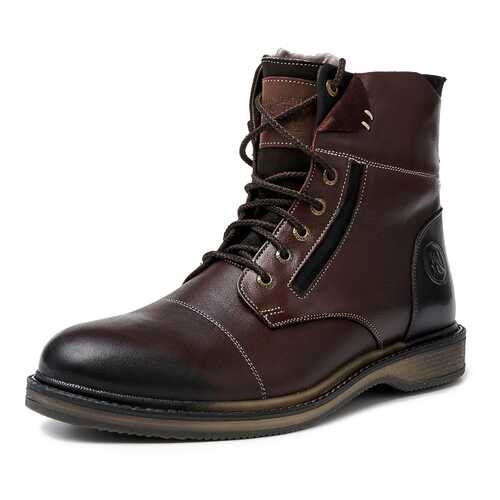 Ботинки мужские Alessio Nesca 26107610 коричневые 42 RU в Black Star Wear