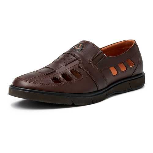 Сандалии мужские Alessio Nesca M6108042 коричневые 40 RU в Black Star Wear