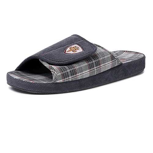 Домашние тапочки мужские Smile of Mister SM-100-227-12 серые 43 RU в Black Star Wear
