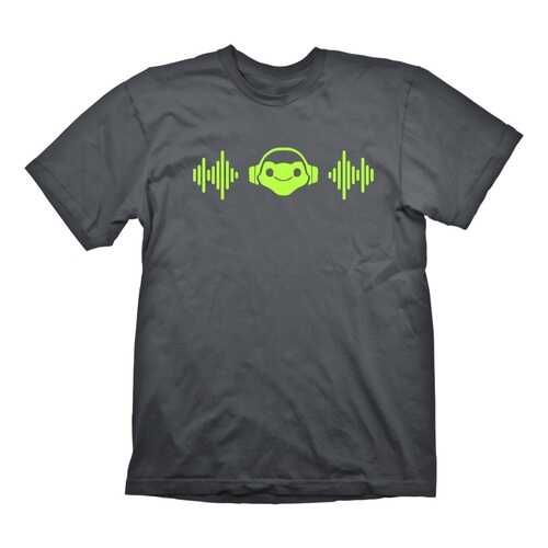 Футболка мужская Gaya Entertainment Overwatch Lucio's Beat серая S в Black Star Wear
