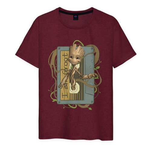 Футболка мужская ВсеМайки 2166493 бордовая XS в Black Star Wear