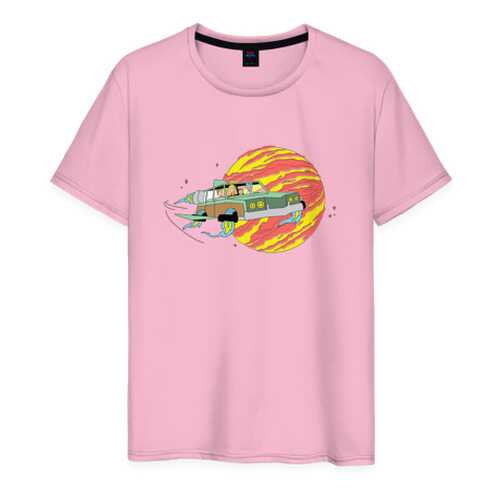 Футболка мужская ВсеМайки 2461131 розовая XXS в Black Star Wear