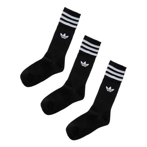 Набор носков мужских adidas Originals S21489 черных 35-38 DE в Black Star Wear