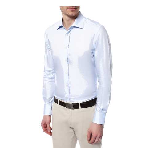 Рубашка мужская BALDESSARINI 41200 4572 700 голубая 41 DE в Black Star Wear