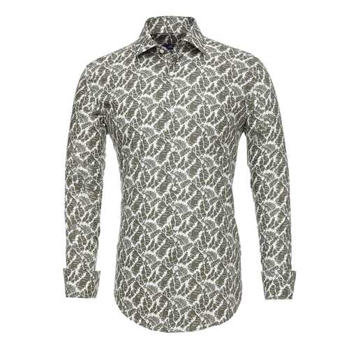 Рубашка мужская BAWER RZ2412070-01 зеленая 2XL в Black Star Wear