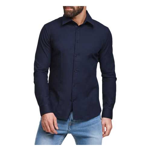 Рубашка мужская Envy Lab R005 синяя XS в Black Star Wear