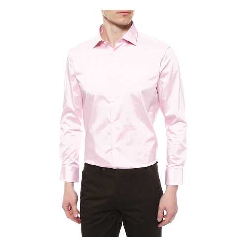 Рубашка мужская LEWIN 100A-MS40-59732 розовая 16 UK в Black Star Wear