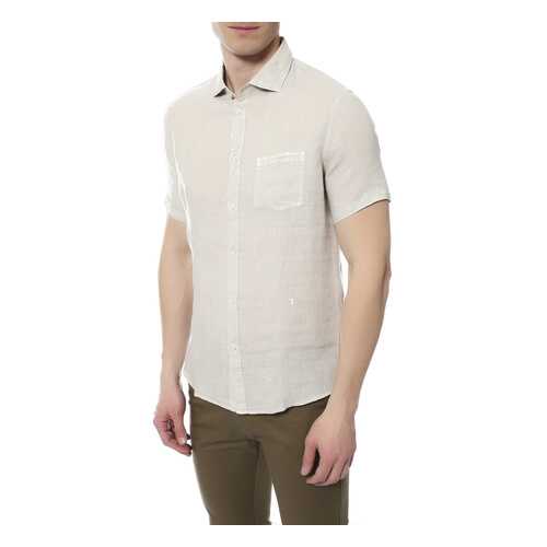 Рубашка мужская TRU TRUSSARDI 624033 бежевая 41 IT в Black Star Wear