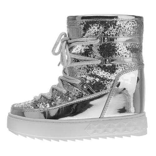Полусапоги женские Guess FL8FRN серебристые 37 RU в Black Star Wear