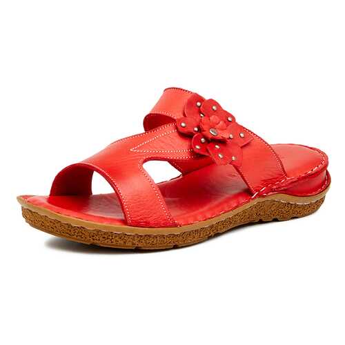 Шлепанцы женские Alessio Nesca Comfort 710018219 красные 38 RU в Black Star Wear
