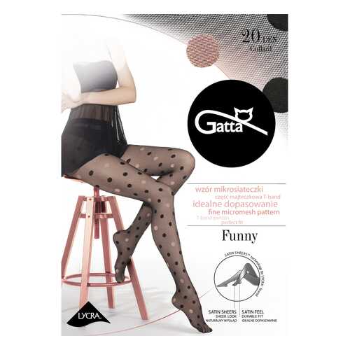 Колготки женские Gatta черные 2/S в Black Star Wear