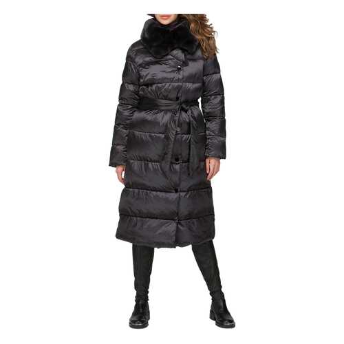 Пуховик-пальто женский Volcante VLF 190111 - WET STONE серый 48 RU в Black Star Wear