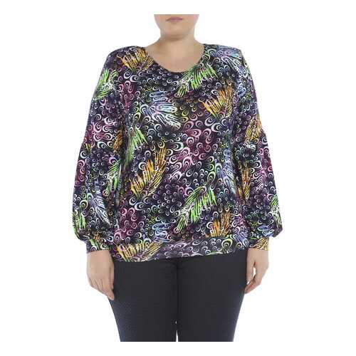Блуза женская CLASSIK FASHION HV-0068-5N фиолетовая 50 EU в Black Star Wear