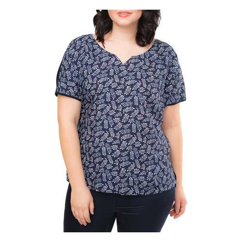 Блуза женская MONTEBELLUNA WLR904218 синяя 54 RU в Black Star Wear