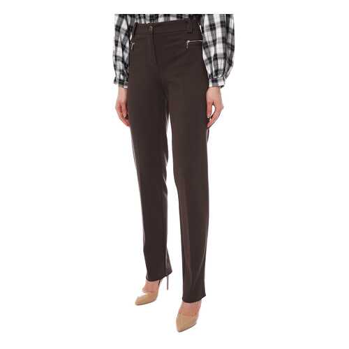 Брюки женские M.RINALDI 3133061/938/022 коричневые 19 IT в Black Star Wear