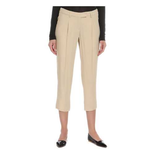Брюки женские Marella 31311341 ROUND бежевые 42 IT в Black Star Wear