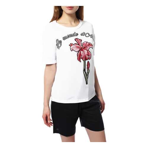 Футболка женская Luisa Cerano 358080/7472/1004 белая 38 DE в Black Star Wear