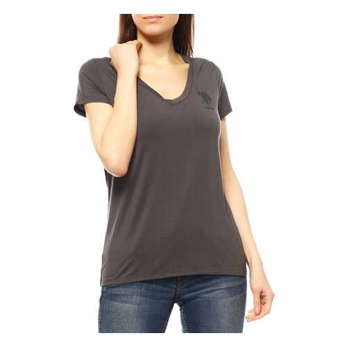 Футболка женская U.S. POLO Assn. G082SZ0110CIYOSEL-IY08 серая XS в Black Star Wear