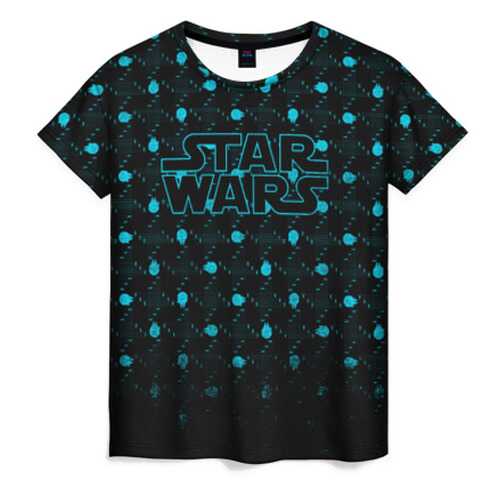 Футболка женская ВсеМайки 1686995 разноцветная XXL в Black Star Wear