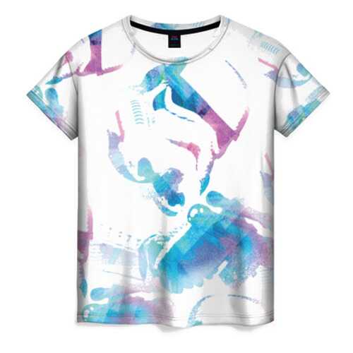 Футболка женская ВсеМайки 1687091 разноцветная XXS в Black Star Wear