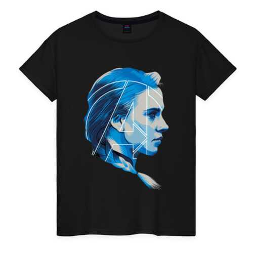 Футболка женская ВсеМайки 1763121 черная XL в Black Star Wear