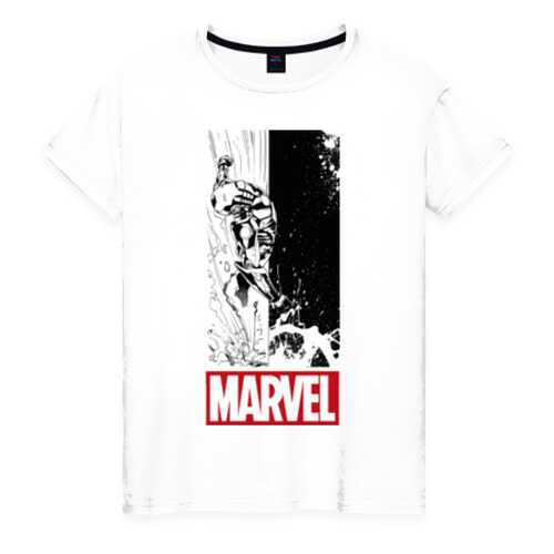 Футболка женская ВсеМайки 1781393 белая XL в Black Star Wear