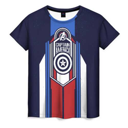 Футболка женская ВсеМайки 1825925 разноцветная XXXL в Black Star Wear