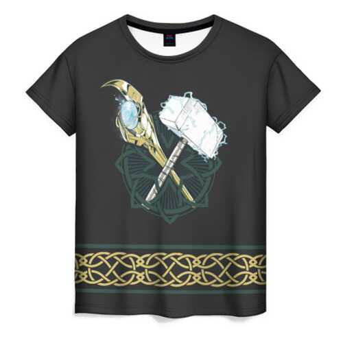 Футболка женская ВсеМайки 1840063 разноцветная S в Black Star Wear