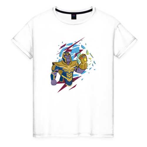 Футболка женская ВсеМайки 1844193 белая XL в Black Star Wear