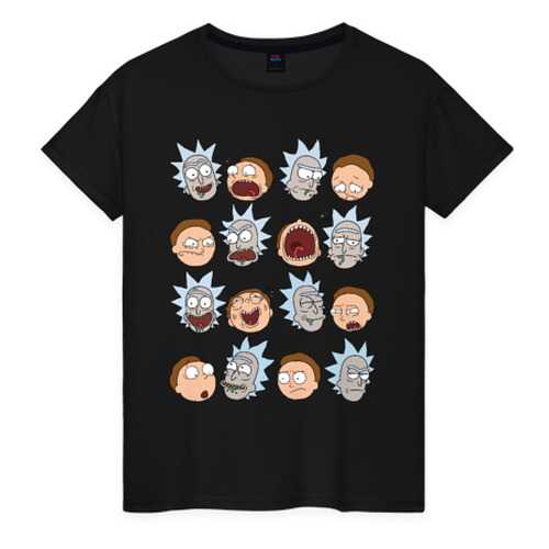 Футболка женская ВсеМайки 1853017 черная M в Black Star Wear