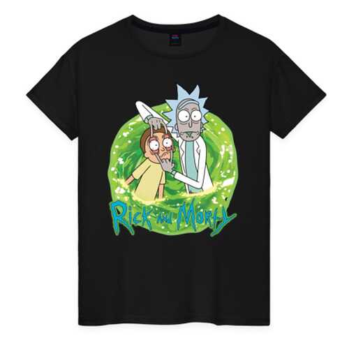 Футболка женская ВсеМайки 1853039 черная L в Black Star Wear