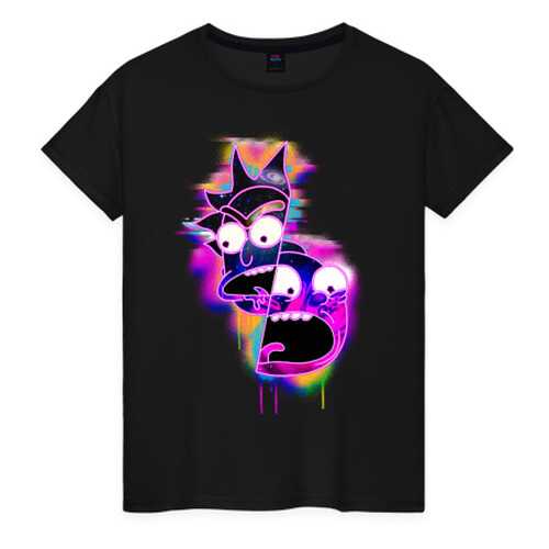 Футболка женская ВсеМайки 1924059 черная XS в Black Star Wear