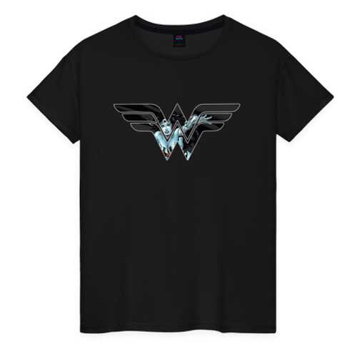 Футболка женская ВсеМайки 1959911 черная XXXL в Black Star Wear