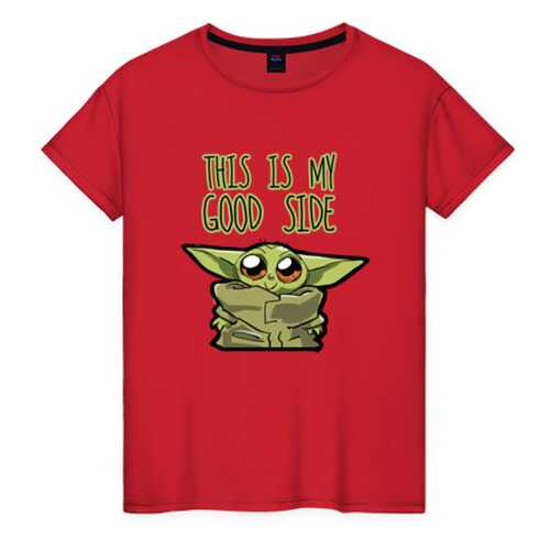 Футболка женская ВсеМайки 2147255 красная M в Black Star Wear
