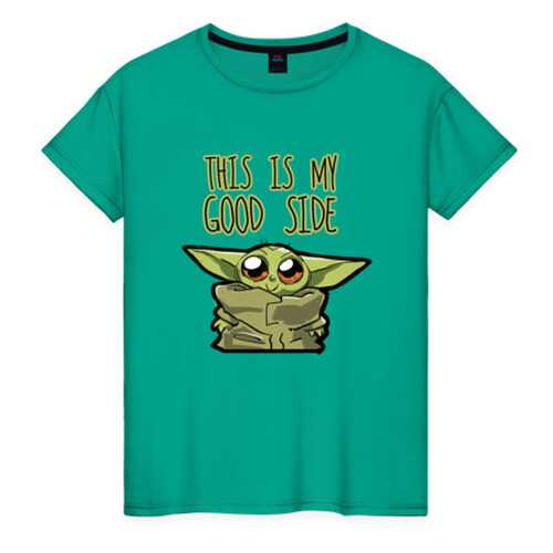 Футболка женская ВсеМайки 2147255 зеленая M в Black Star Wear