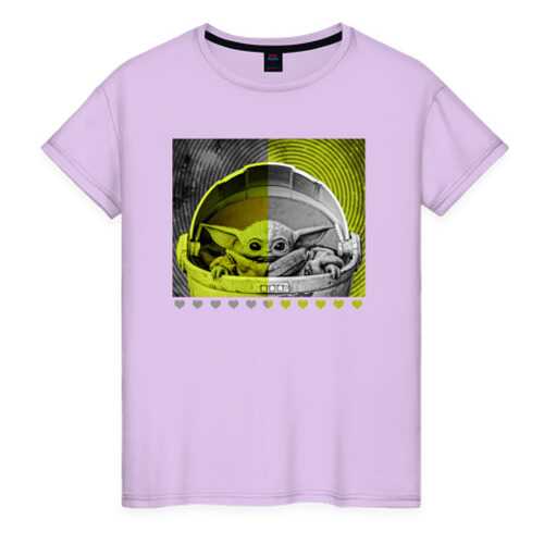 Футболка женская ВсеМайки 2147267 голубая XL в Black Star Wear