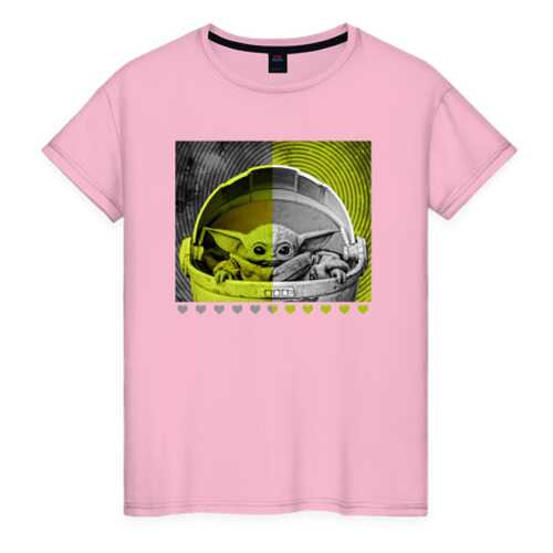 Футболка женская ВсеМайки 2147267 розовая XXL в Black Star Wear