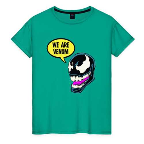 Футболка женская ВсеМайки 2155003 зеленая M в Black Star Wear