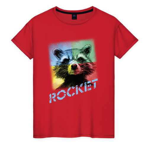 Футболка женская ВсеМайки 2166483 красная S в Black Star Wear