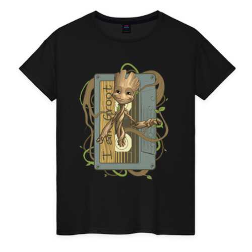 Футболка женская ВсеМайки 2166493 черная XXS в Black Star Wear