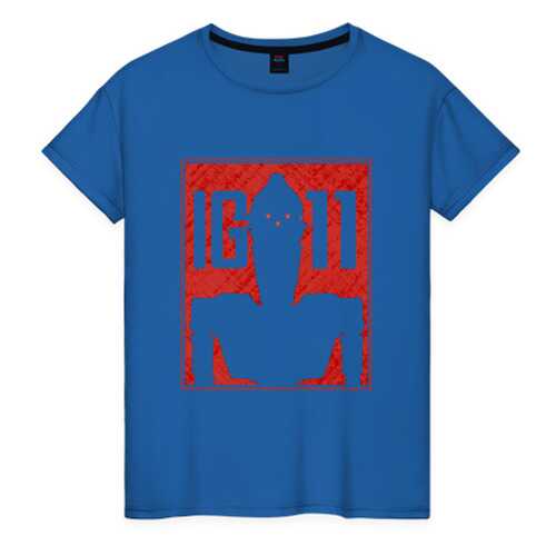 Футболка женская ВсеМайки 2177797 синяя XS в Black Star Wear