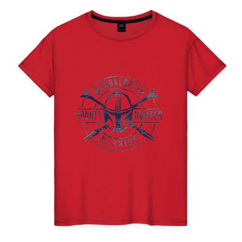 Футболка женская ВсеМайки 2177841 красная L в Black Star Wear