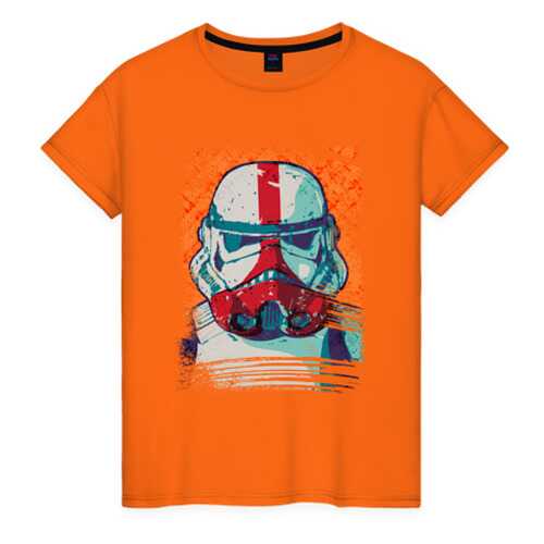 Футболка женская ВсеМайки 2177851 оранжевая XL в Black Star Wear
