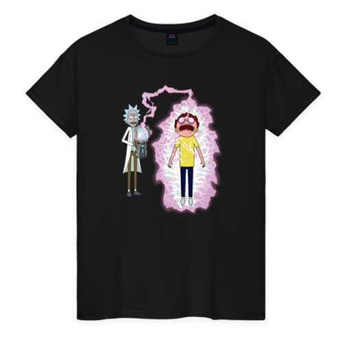 Футболка женская ВсеМайки 2460797 черная XXXL в Black Star Wear