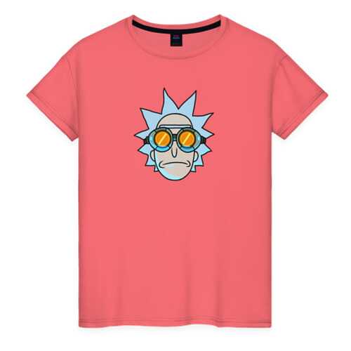 Футболка женская ВсеМайки 2460927 оранжевая XS в Black Star Wear
