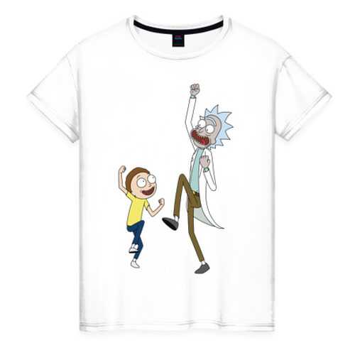 Футболка женская ВсеМайки 2604943 белая L в Black Star Wear