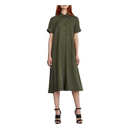 Платье женское Alina Assi 11-525-012-6 зеленое S в Black Star Wear